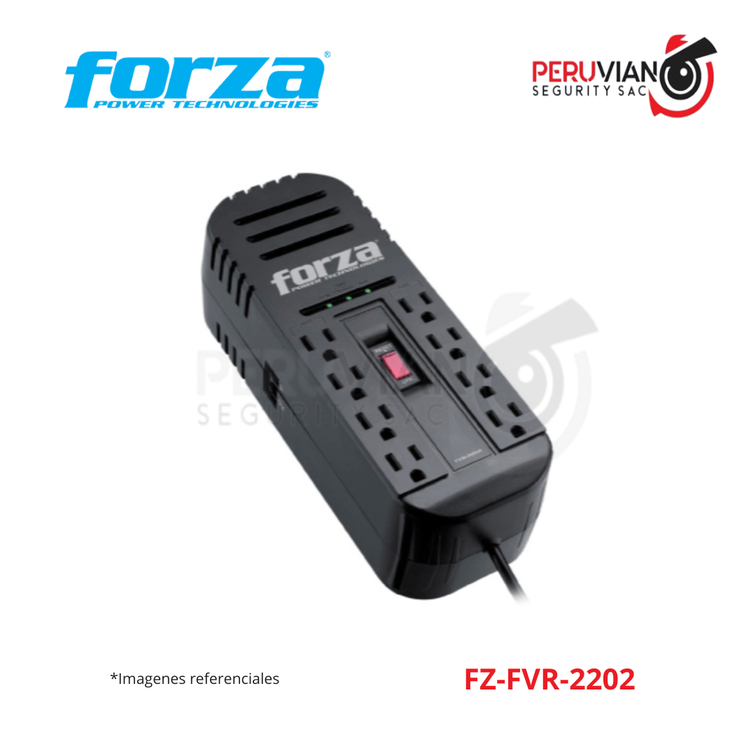 Estabilizador 8 Tomas/2200VA/1100W 220V FZ-FVR-2202