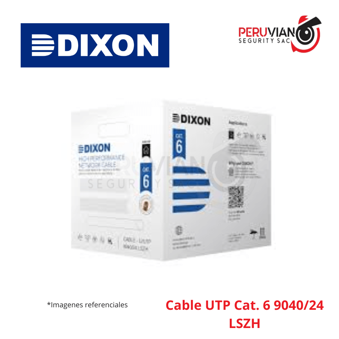 Cable UTP Cat. 6 9040/24 LSZH