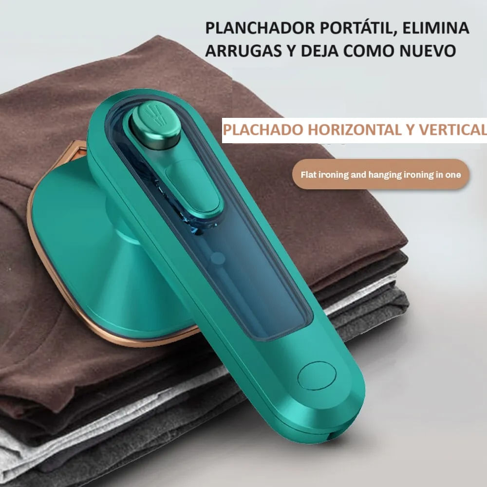 Plancha Portátil Vapor Ropa Vertical Horizontal Estudiante Planchador Viaje Regalo Genieka