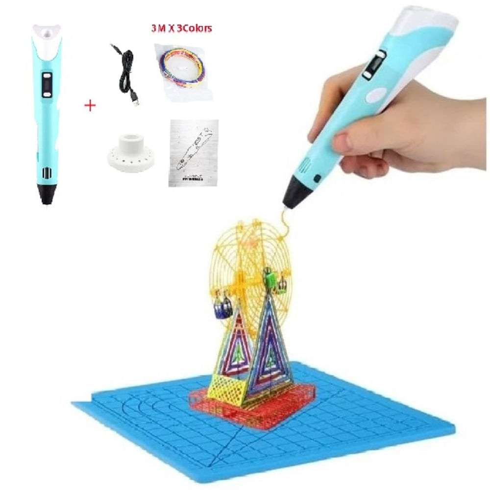 Lápiz Dibujo Impresión 3D Screen LCD Juguete Regalo Genieka 3D Pencil Electronic