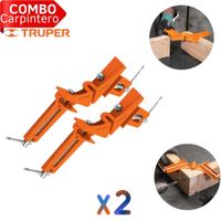 Prensa Esquinera Profesional Carpintero  Pack 2 unidades Truper