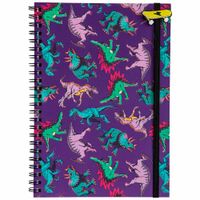 Bloc de Notas Espiralado CLASS&WORK Retro Saurus