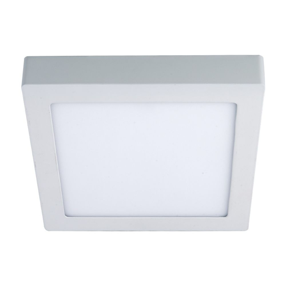Downlight Cuadrado Orange 18W Luz Cálida Aluminio Blanco