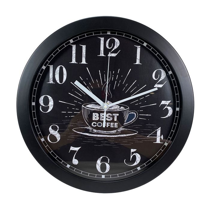 Reloj de pared café Día Orange Promart