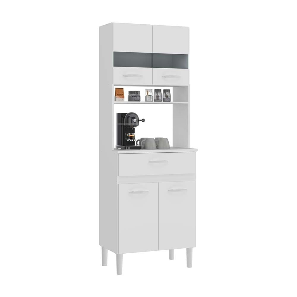 Mueble Alacena de Cocina Dalia 60cm MDP Blanco Orange