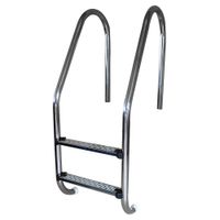 Escalera para piscina de acero 2 pasos Aquant