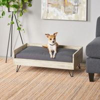 Cama para Mascotas Peggy color Ceniza TU MESITA patas de Metal