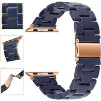Correa de Eslabón de Resina para SmartWatch Azul  42mm/44mm/45mm/49mm