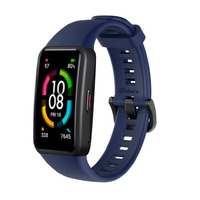 Correa de silicona para Honor Band 6 azul ocuro