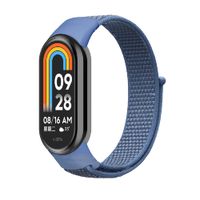 Correa nylon para miBand 8 azul