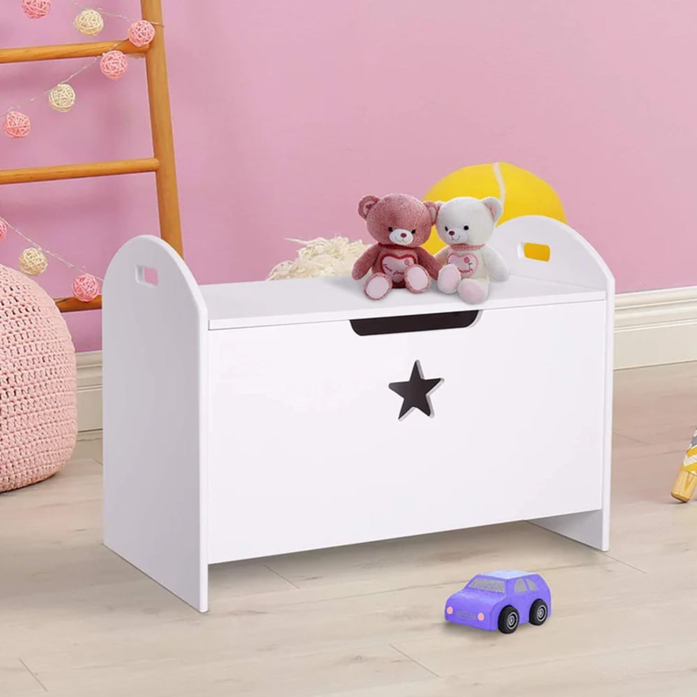 Baúl Multiusos para Niños Jack color Blanco TU MESITA