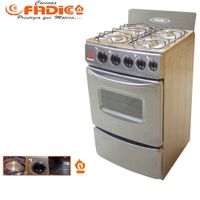 Cocina Fadic con respaldar y Horno 20 Sami 4H Gris