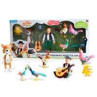 Set de Figuras Articulables La Granja de Zenón 8 Piezas GZM-8