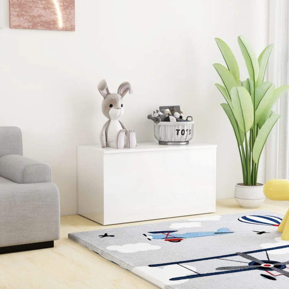 Baúl multiusos Miky color Blanco TU MESITA