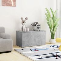 Baúl multiusos Miky color Gris TU MESITA