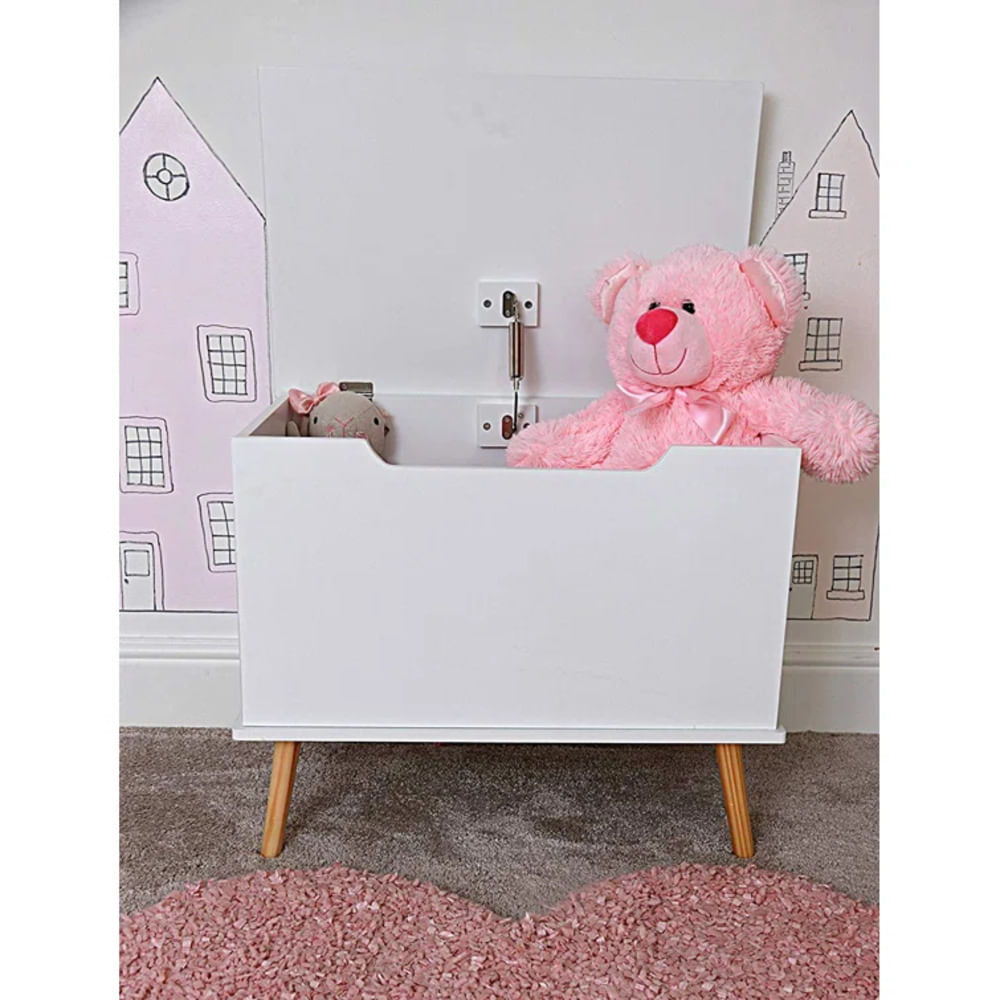 Baúl para Niños Vintage Fiore color Blanco TU MESITA