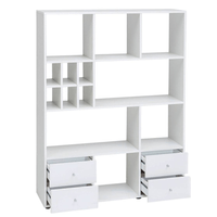 Estante Librero Nahuel Blanco Muebles Bonno