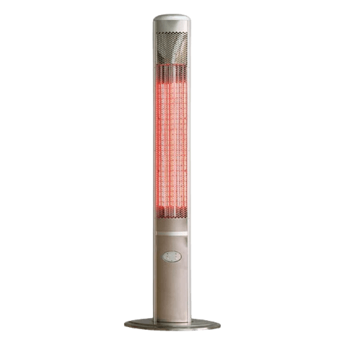 Estufa Britec interior modelo Modena 1800w Acero inoxidable