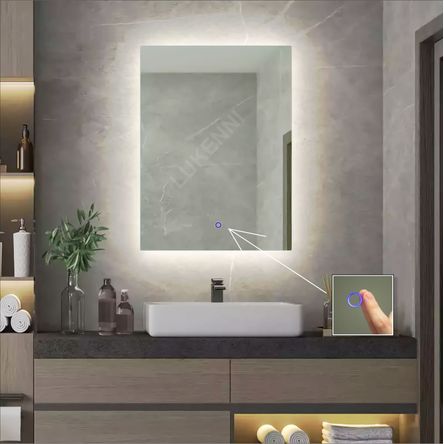 Espejo LED Táctil Lukenni 50x70 cm CANSI Espejo LED Táctil Lukenni 50x70 cm CANSI