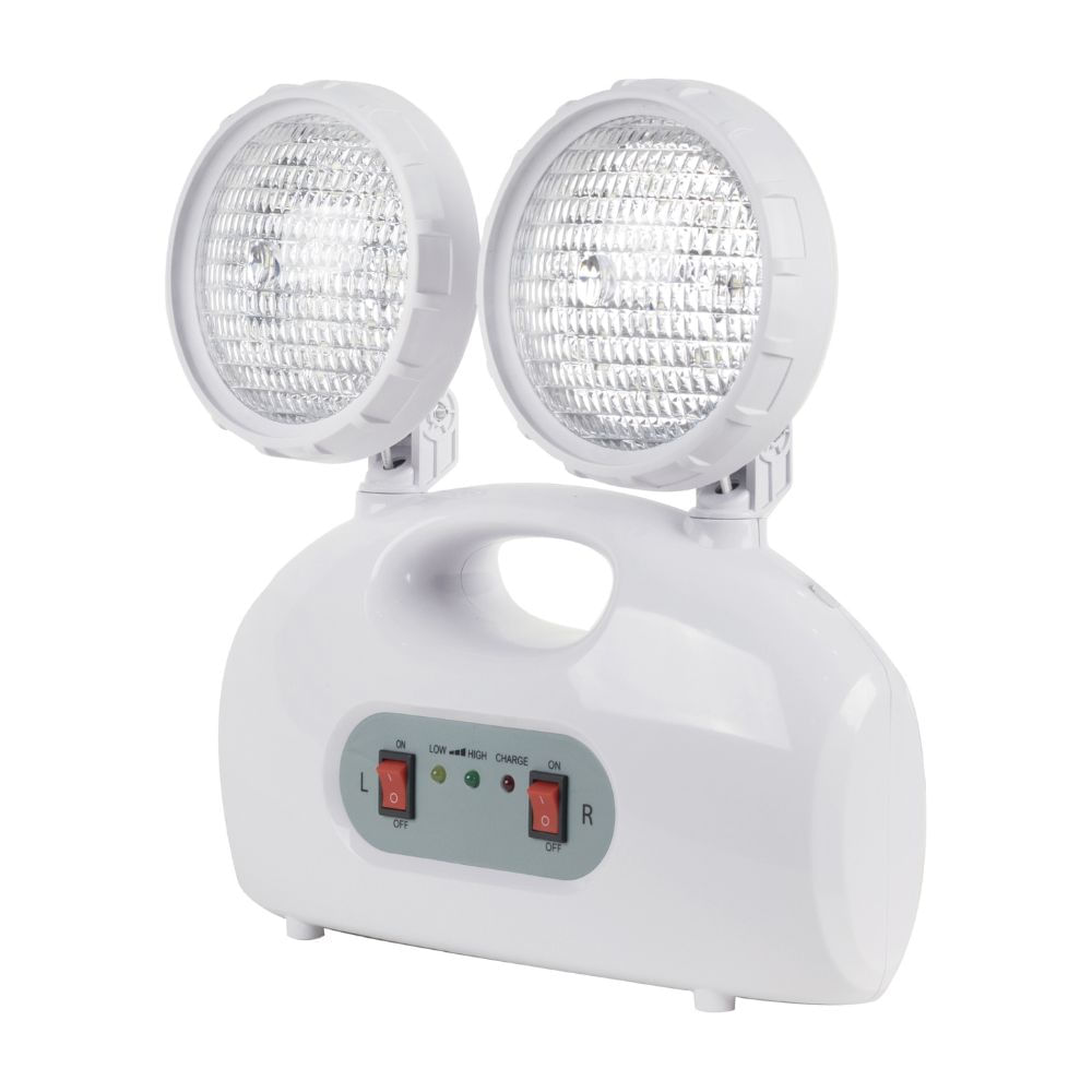 Lámpara de emergencia 2 luces 20 leds 3 horas 4w Werken Promart