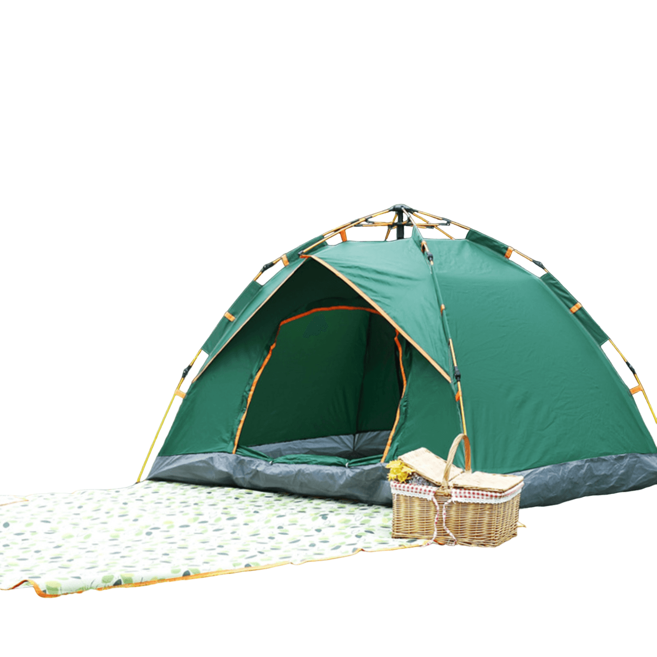 Carpa Plegable 3 a 4 Personas Impermeable Camping Viaje Trekking