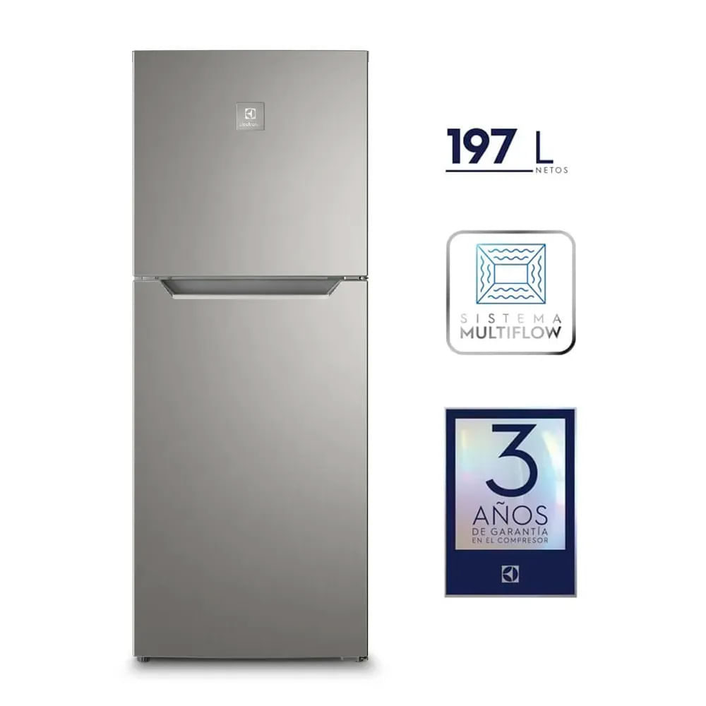 Refrigeradora Electrolux No Frost Top Mount 197 Litros ERTS23G2HRS