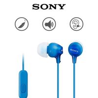 Audífonos In Ear con Micrófono Sony Mdr-EX15ap Azul