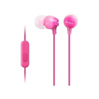 Audifonos In Ear Sony Mdr-Ex15ap con Microfono Rosado