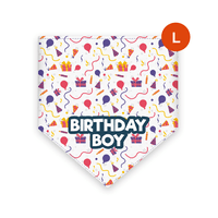 Bandana para mascotas Bandydog! Birthday boy L