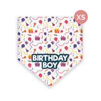 Bandana para mascotas Bandydog! Birthday boy XS