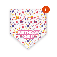 Bandana para mascotas Bandydog! Birthday girl L