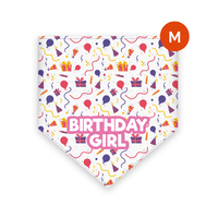 Bandana para mascotas Bandydog! Birthday girl M