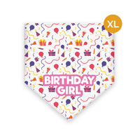 Bandana para mascotas Bandydog! Birthday girl XL