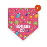 Bandana para mascotas Bandydog! Cumpleañera L