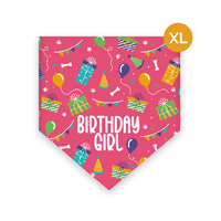 Bandana para mascotas Bandydog! Cumpleañera XL