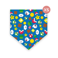 Bandana para mascotas Bandydog! Super Mario XS