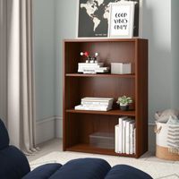 Estante Librero Moderno Raffo Marrón R&R MUEBLES