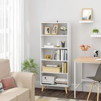 Estante Moderno Serika Blanco R&R MUEBLES