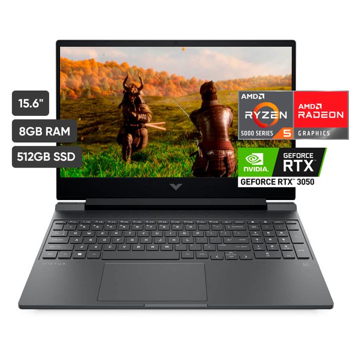 Laptop Gamer HP 15-FB0128LA AMD Ryzen (5000 series) 8GB