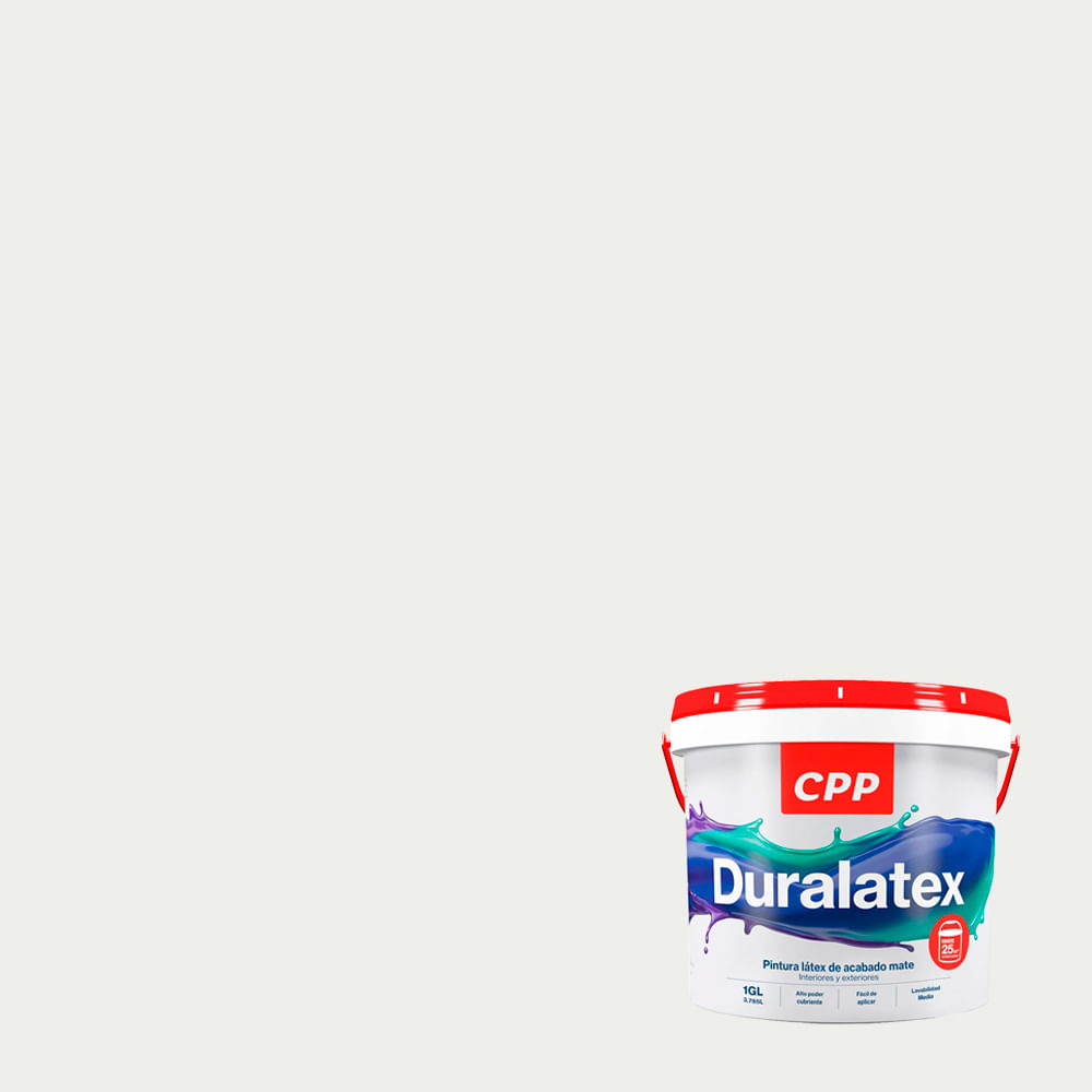 Duralatex CPP Blanco Humo 1 galón