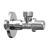 Llave de Paso Control Angular Coflex Modelo IP135 1/2' Plata
