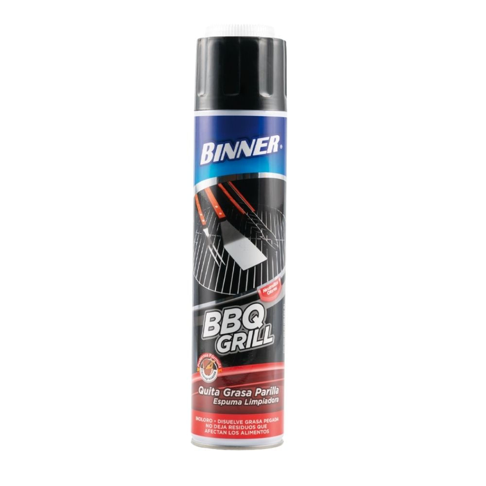 Limpiador Quita Grasa Bbq Grill 600ml Binner