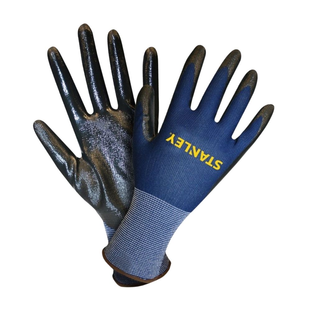 Guantes de Nitrilo Stanley Modelo S68921 Azul Talla 9
