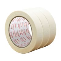 Cinta de Papel Crepé Profesional 24mm x 36m Pegafan Pack de 3 Unidades