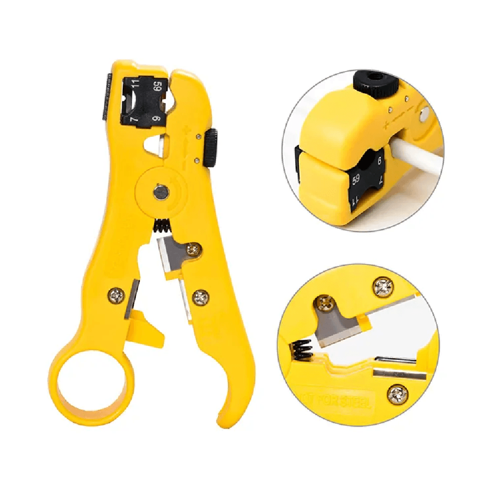 Pelador de Cable Universal Multifunción UTP FTP STP SFTP Coaxial