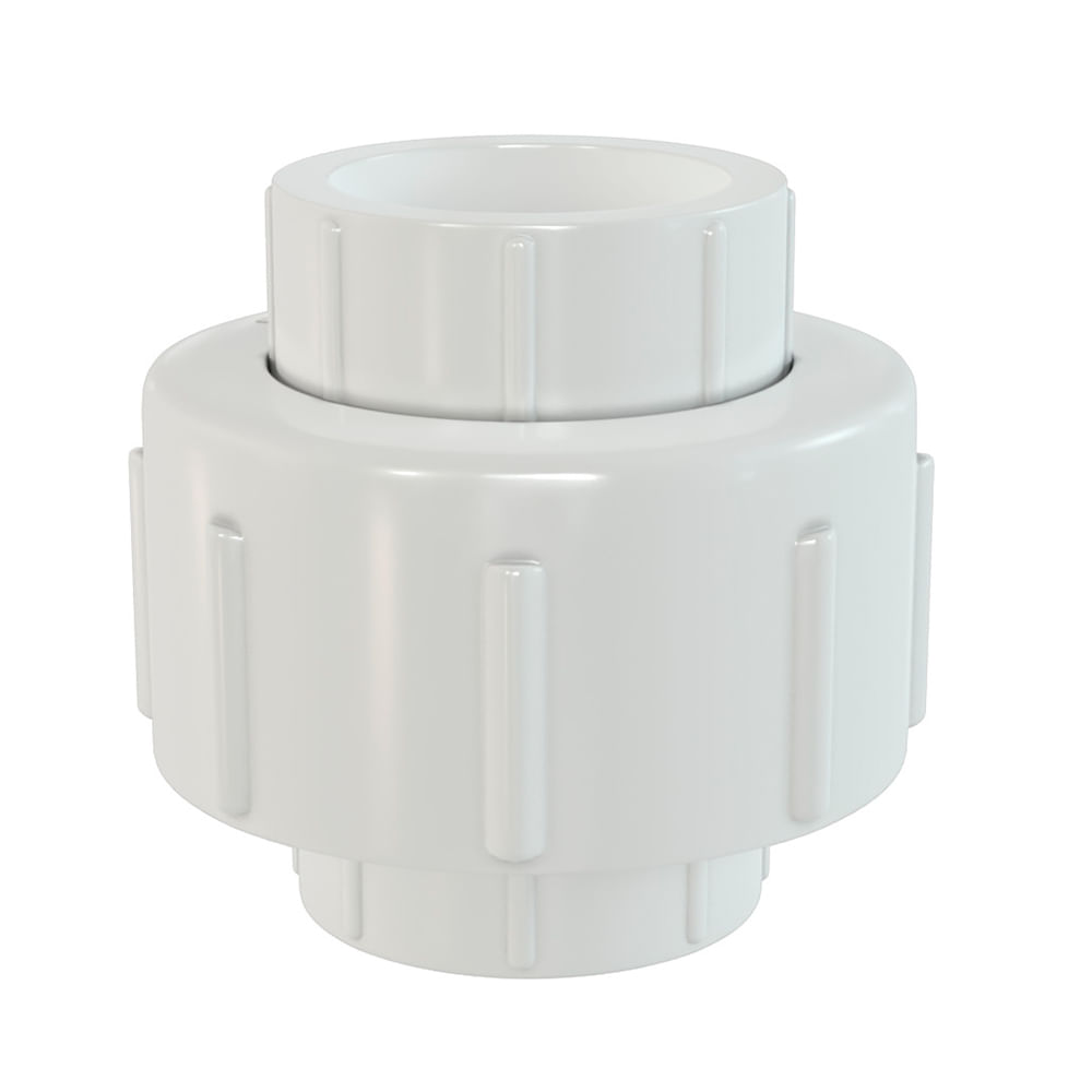 Unión universal 1/2"" Pvc sin rosca Pavco