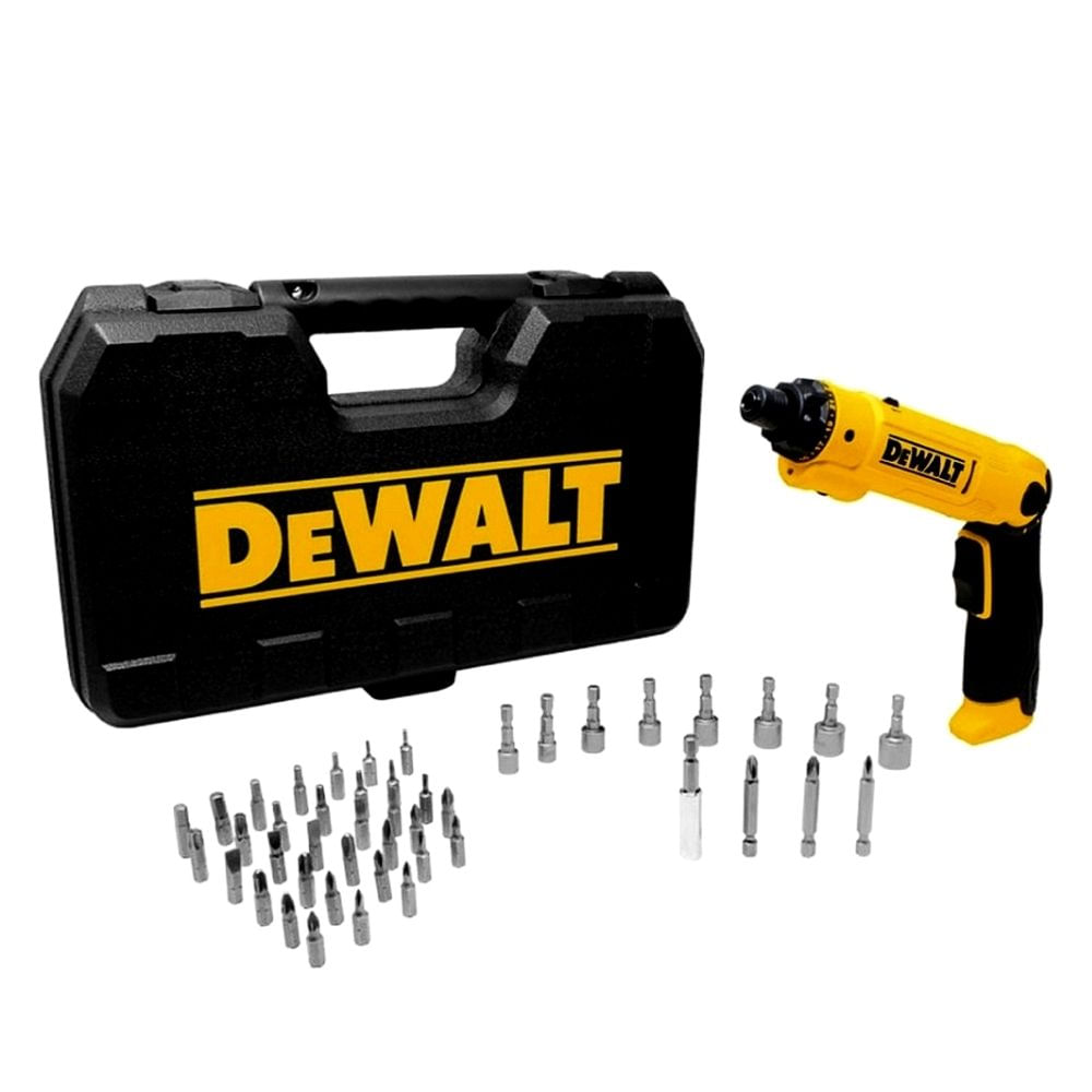 Atornillador inalámbrico 8V + 45 piezas DCF008-B2 Dewalt