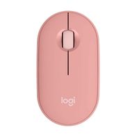 Mouse Logitech Pebble 2 M350S Bluetooth Rosado