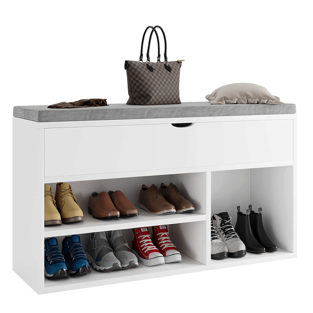 Zapatera con Asiento Sabela DIBA Muebles