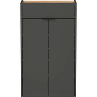 Zapatera Moderna Shozo Negro R&R MUEBLES